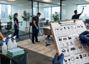 Office Cleaning Checklist for a Healthier and More Professional Workplace