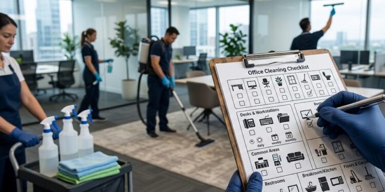 Office Cleaning Checklist for a Healthier and More Professional Workplace